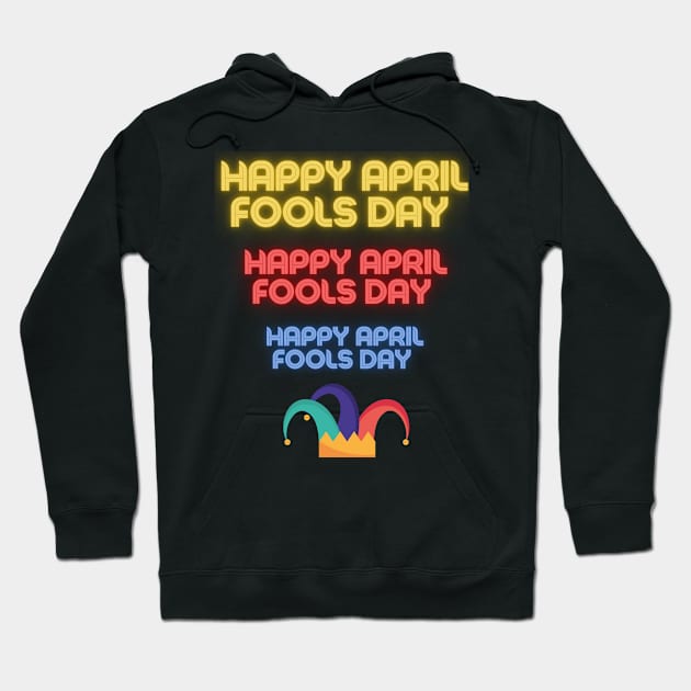 Happy April Fools Day Hoodie by mieeewoArt